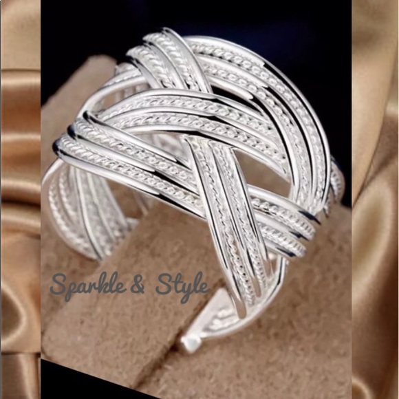 Jewelry - ✨ Sterling silver basket weave ring ✨
